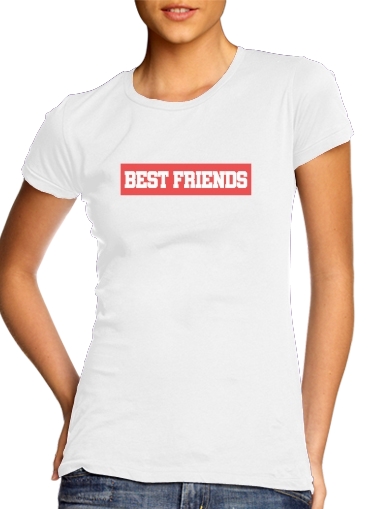  BFF Best Friends Pink for Women's Classic T-Shirt