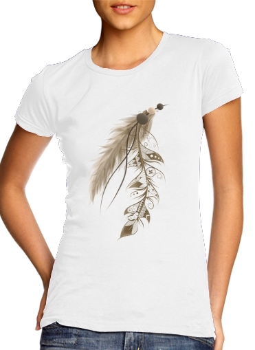  Boho Feather for Women's Classic T-Shirt