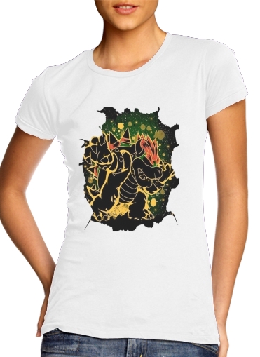  Bowser Abstract Art for Women's Classic T-Shirt