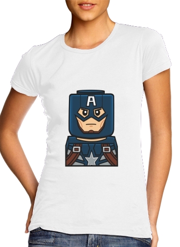 Bricks Captain America for Women's Classic T-Shirt