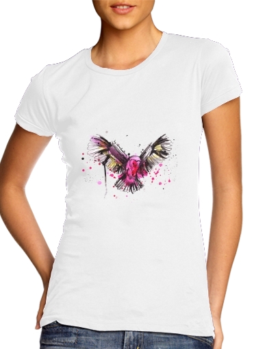  Colored Owl for Women's Classic T-Shirt