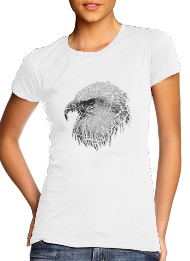  cracked Bald eagle  for Women's Classic T-Shirt