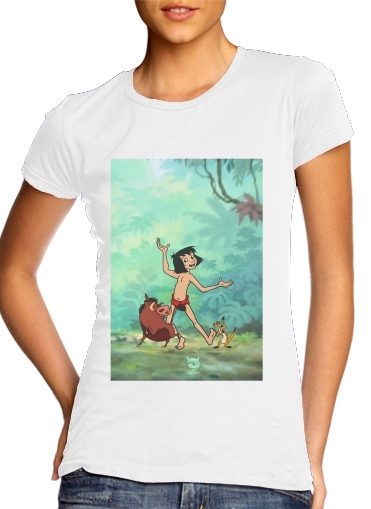  Disney Hangover Mowgli Timon and Pumbaa  for Women's Classic T-Shirt