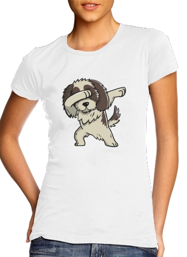  Dog Shih Tzu Dabbing for Women's Classic T-Shirt