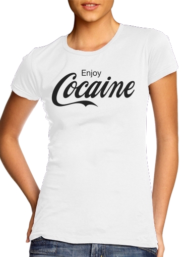  Enjoy Cocaine for Women's Classic T-Shirt
