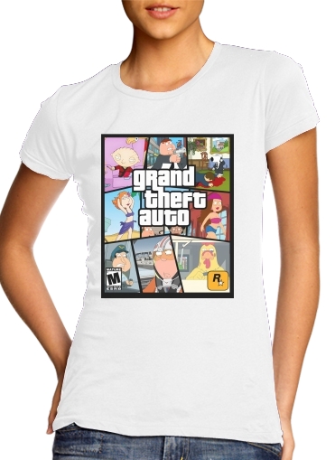  Family Guy mashup GTA for Women's Classic T-Shirt