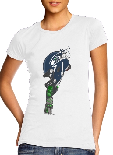  Football Helmets Seattle  for Women's Classic T-Shirt
