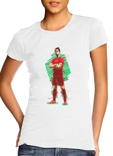  Football Legends: Cristiano Ronaldo - Portugal for Women's Classic T-Shirt