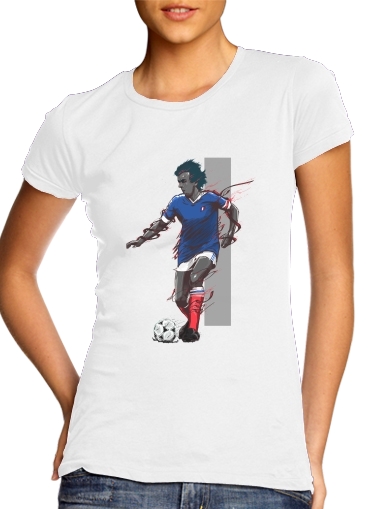  Football Legends: Michel Platini - France for Women's Classic T-Shirt