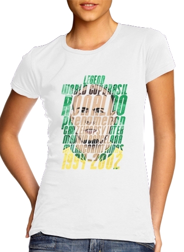 Women's Classic T-Shirt for Football Legends: Ronaldo R9 Brasil 
