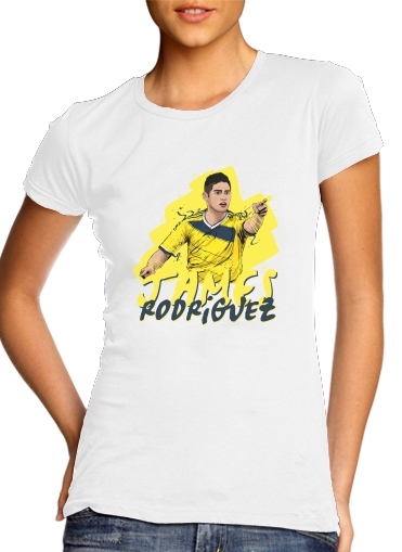  Football Stars: James Rodriguez - Colombia for Women's Classic T-Shirt
