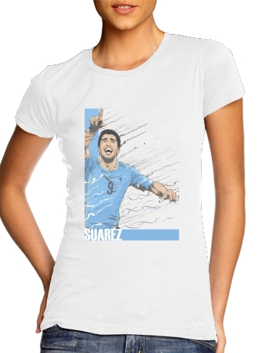  Football Stars: Luis Suarez - Uruguay for Women's Classic T-Shirt