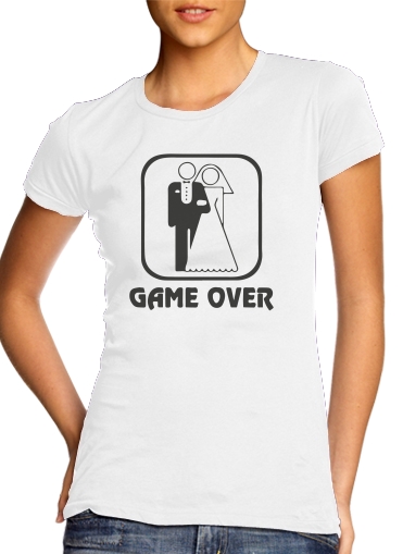  Game OVER Wedding for Women's Classic T-Shirt