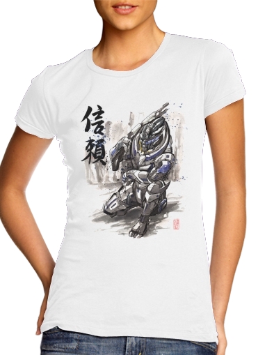  Garrus Vakarian Mass Effect Art for Women's Classic T-Shirt