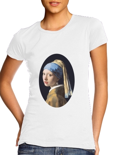  Girl with a Pearl Earring for Women's Classic T-Shirt