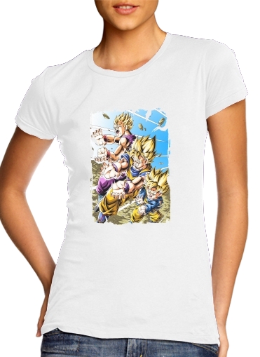  Goku Family for Women's Classic T-Shirt