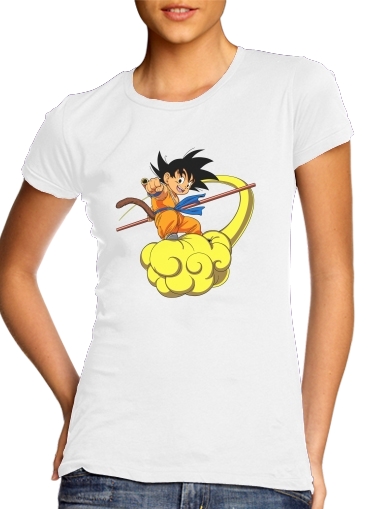  Goku Kid on Cloud GT for Women's Classic T-Shirt