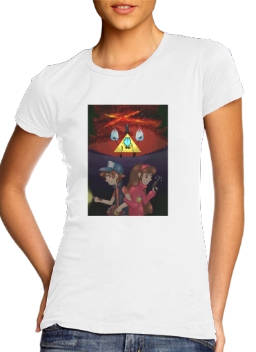  Gravity Falls Monster bill cipher Wheel for Women's Classic T-Shirt