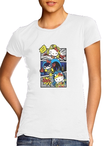  Hello Kitty X Heroes for Women's Classic T-Shirt