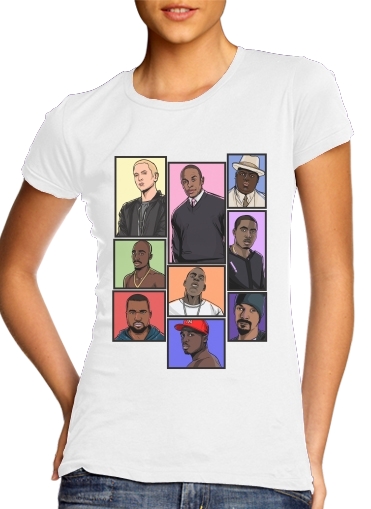 Hip Hop Legends for Women's Classic T-Shirt