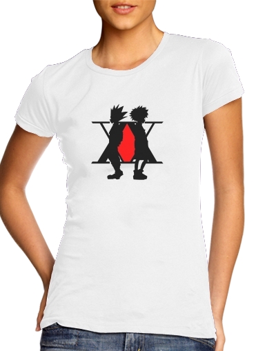 Hunter x Hunter Logo with Killua and Gon for Women's Classic T-Shirt
