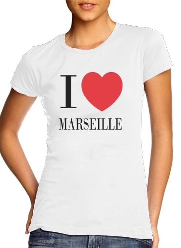  I love Marseille for Women's Classic T-Shirt