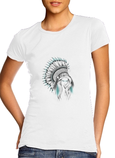  Indian Headdress for Women's Classic T-Shirt