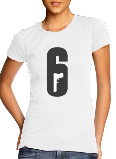  Inspiration Rainbow 6 Siege - Pistol inside Gun for Women's Classic T-Shirt