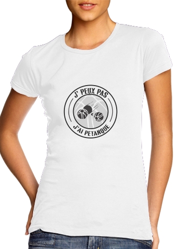  I can not I petanque for Women's Classic T-Shirt