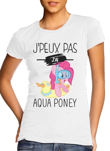  Je peux pas jai aqua poney girly for Women's Classic T-Shirt