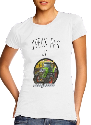 Women's Classic T-Shirt for Je peux pas jai Farming Simulator