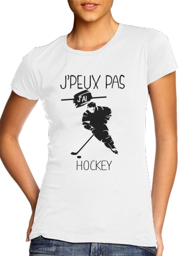  Je peux pas jai hockey sur glace for Women's Classic T-Shirt