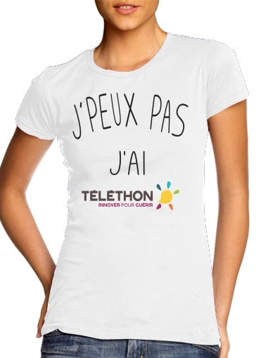  Je peux pas jai telethon for Women's Classic T-Shirt