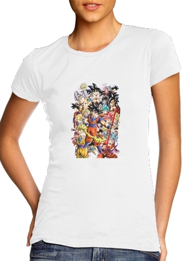  Kakarot Goku Evolution for Women's Classic T-Shirt