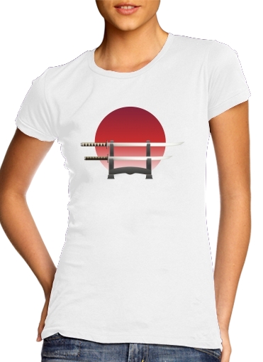  Katana Japan Traditionnal for Women's Classic T-Shirt