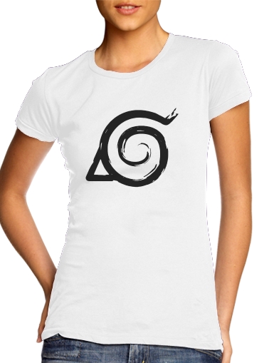  Konoha Symbol Grunge art for Women's Classic T-Shirt