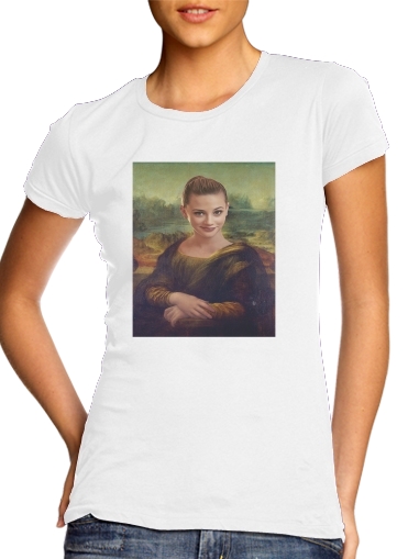  Lili Reinhart Mashup Mona Lisa Joconde for Women's Classic T-Shirt