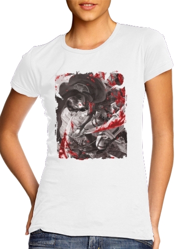  Livai Ackerman Black And White for Women's Classic T-Shirt