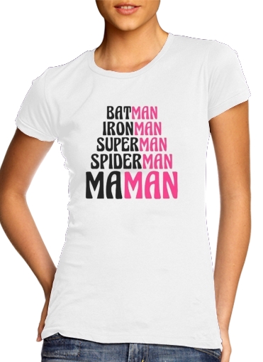  Maman Super heros for Women's Classic T-Shirt