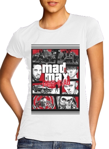  Mashup GTA Mad Max Fury Road for Women's Classic T-Shirt