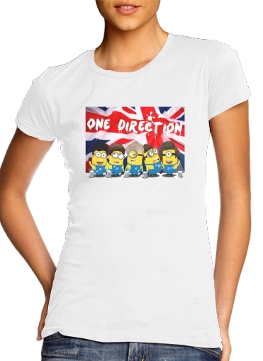  Minions mashup One Direction 1D for Women's Classic T-Shirt
