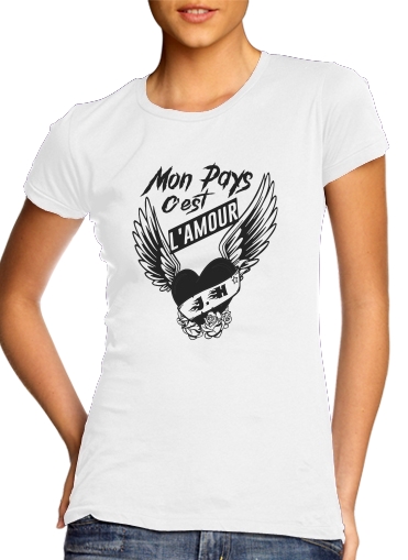 Women's Classic T-Shirt for Mon pays cest lamour