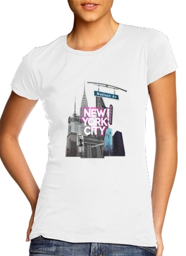  New York City II [pink] for Women's Classic T-Shirt
