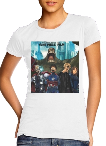  One Piece Mashup Avengers for Women's Classic T-Shirt