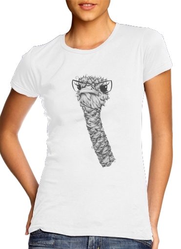  Ostrich for Women's Classic T-Shirt