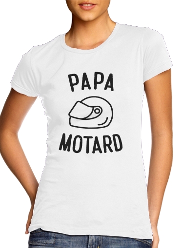  Papa Motard Moto Passion for Women's Classic T-Shirt
