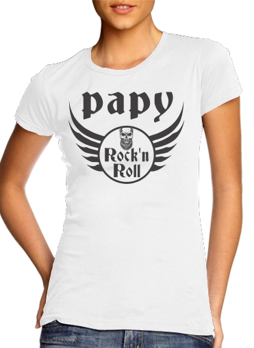  Papy Rock N Roll for Women's Classic T-Shirt