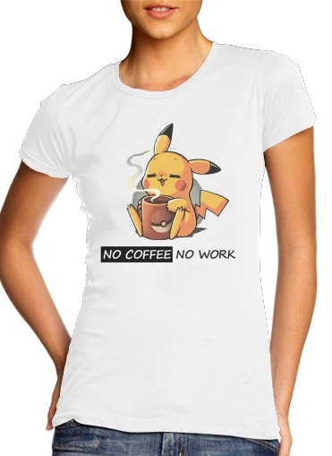  Pikachu Coffee Addict for Women's Classic T-Shirt