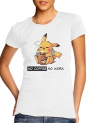 T-Shirts Pikachu Coffee Addict