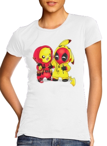  Pikachu x Deadpool for Women's Classic T-Shirt